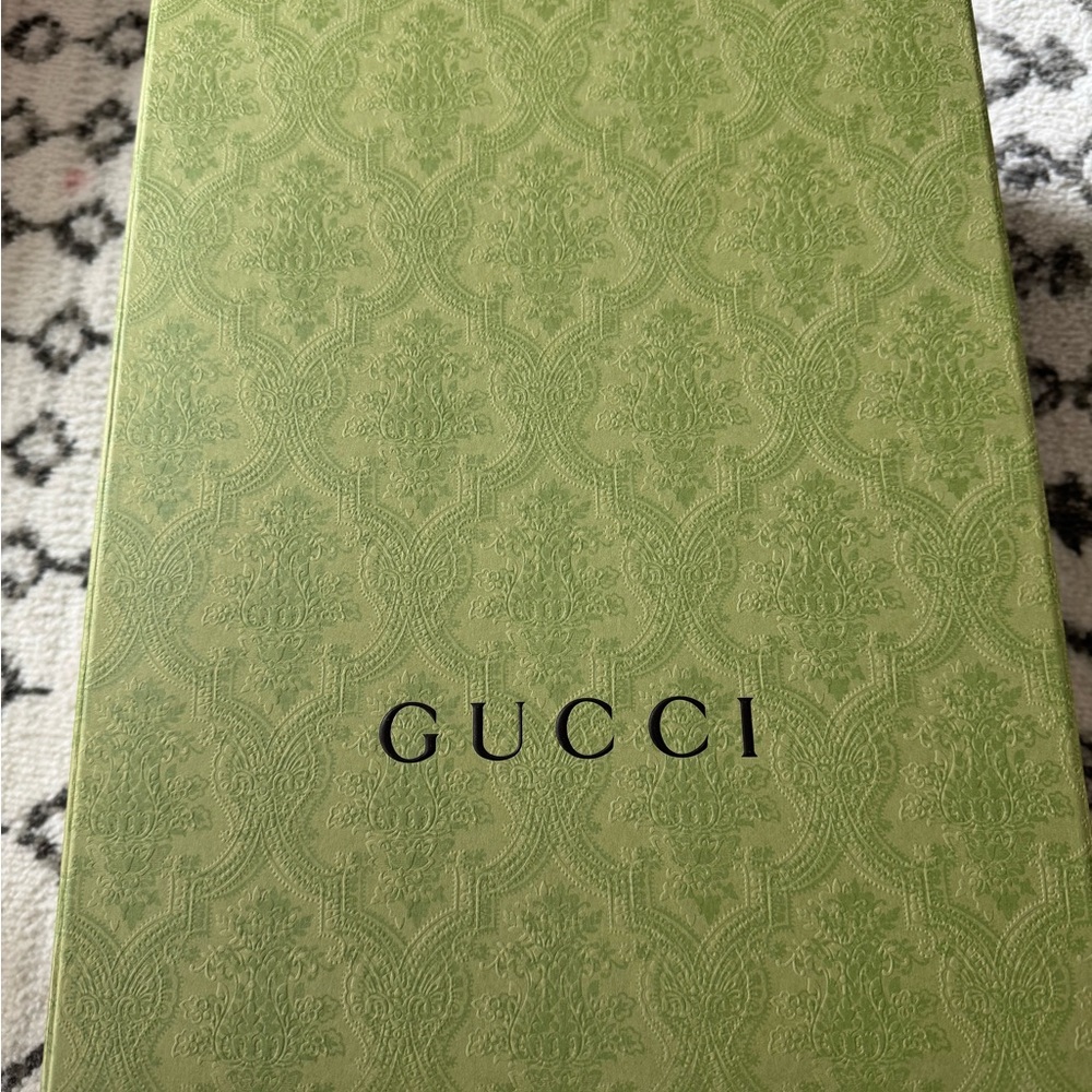 Gucci Green Embossed Box